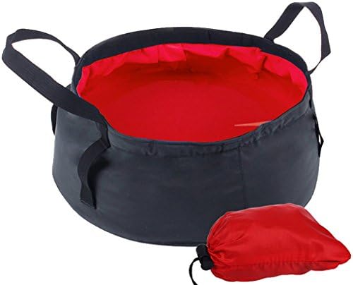 Wantdo Super Handy Lightweight Water Basin Backpack-Foldable and Water Resistant(Red,8.5L)