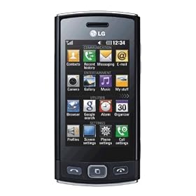 T-Mobile LG Viewty Snap GM360 Pay As You Go Mobile Phone - Black