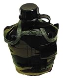 Feldflasche Trinkflasche mit G�rtel-/Koppelbefestigung, Woodland - 