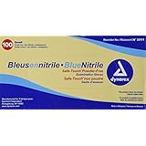 SafeTouch Nitrile Exam Gloves, Non Latex, Powder Free, Small, Box/100