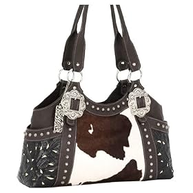 American West Prairie Rose Carry all Zip Top Tote