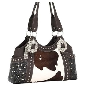 American West Prairie Rose Carry all Zip Top Tote