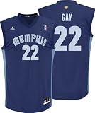 Adidas Memphis Grizzlies Rudy Gay New Revolution 30 Replica Road Jersey