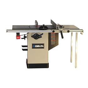 DELTA 36-716 10-Inch Hybrid Saw with 30-Inch Unifence, Rail and Table Board