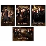 Lot of 4 Twilight New Moon Posters - Group, Good, Bad - 24x36