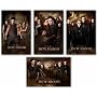 Lot of 4 Twilight New Moon Posters - Group, Good, Bad - 24x36