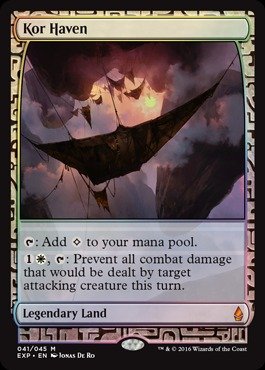 Magic: the Gathering - Kor Haven - Expedition Lands - Foil