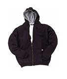 Dickies Men's Thermal Lined Zip Hooded Fleece Jacket