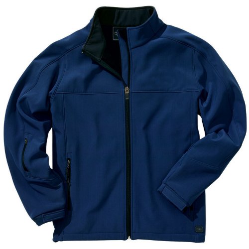Mens Casual Soft Shell Midnight Blue/Black