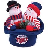 Minnesota Twins Snowmen Top Hat Show Off Your Holiday And Team Spirit