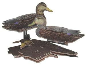 Black Duck Dozen Duck Decoys Duck