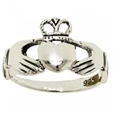 New Solid Sterling Silver Claddagh Ring 4 Irish Love