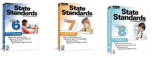 State Standards Test Preparation Software for 6th 7th & 8th Grades