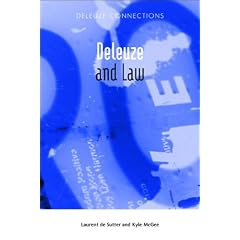 Deleuze and Law (Deleuze Connections (Paperback))