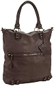 Linea Pelle Dylan Gunmetal Folding Tote