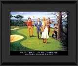 Putting for Birdie Prints Golf