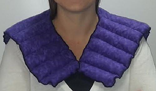 Large Purple Kozy Collar Microwave Non-Scented Hot/cold Shoulder Wrap