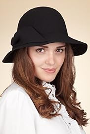 Per Una Pure Wool Bow Cloche Hat