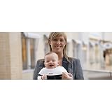 BABYBJOeRN  Bib for Baby Carrier White 2-pack