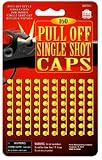 #917 SINGLE SHOT CAPS 160 Pull Off Caps (Refill for Cap Guns)