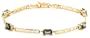 10k Yellow Gold Mystic Topaz Bracelet, 7"