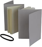 TWO-WAY BOOK KIT W/RUBBER BAND -6 PANEL 6.75 X 4.75