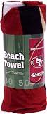 San Francisco 49ers Fiber Beach Towel