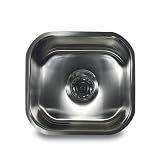 13 x 13 Square Satin Nickel