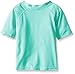 Kanu Surf Girls' Karlie UPF 50+ Sun Protective Rashguard Swim Shirt, Candy Green, X-Small (6)