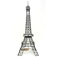 Eiffel Tower Paris, France, 14' Black Metal Wire Statue M14 Decor, Gifts ~ French Eiffel Tower Replica, Centerpiece, Room Décor, Jewelry Stand, Tea Candle Holder.