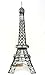 Eiffel Tower Paris, France, 14” Black Metal Wire Statue M14 Decor, Gifts French Eiffel Tower Replica, Centerpiece, Room Decor, Jewelry Stand, Tea Candle Holder.