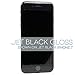 Midnight Black Gloss SKINTZ Protective Skin Wrap Compatible with iPhone 7
