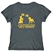 T-Shirt Womens Dark Silver NO ONE UNDERSTANDS ME LIKE MY Staffordshire Bull Terrier Dogs