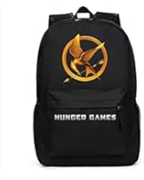 The Hunger Games Mockingjay Children School Backpack Waterproof Book Storage Bag BLACK