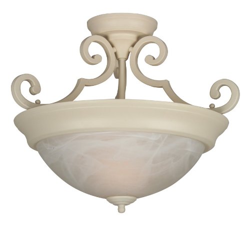 cyber Monday Craftmade X224 RI Light SemiFlush CeilingB002J8WWCA