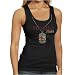 Florida State Seminoles (FSU) Ladies Black Dog Tag Premium Tank Top