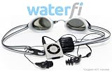 Waterfi 100% Waterproof MP3 Player Swim System - iPod Shuffle 4th Generation 2GB for Underwater Swimming & Water Sports + Waterproof Headphones and Mounting Straps Included - No Case Needed -