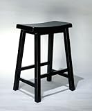 Antique Black with Sand Through Terra Cotta Counter Stool
