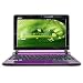Acer AOD250-1371 Netbook, 1.60GHz Intel Atom Processor N270, 1GB, 160GB, 10.1" TFT LCD, Webcam, 3 Cell Battery, Genuine Windows 7 Starter (Purple) &acirc;?" Factory Refurbished