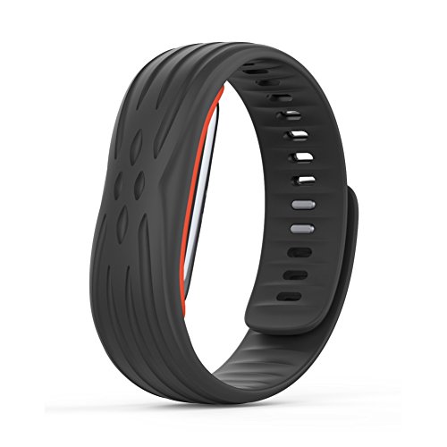 Acekool Inchor Bluetooth 4.1 Wristband Heart Rate Activity Tracker Monitor Smart Watch with USB Plug (Black)