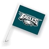 BSS - Philadelphia Eagles NFL Car Flag with Wall Brackett