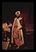 Jacques-Andr&Atilde;&copy;-Joseph Camelot Aved (Portrait of Sa'id Pasha) White Wood-Mounted Art Poster Print - 13" X 19"