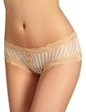 Elle Macpherson Intimates Sheer Ribbons Bikini Panty (SMALL Coco)