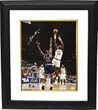 Hakeem Olajuwon Autographed/Hand Signed Houston Rockets 16X20 Photo Custom Framed- JSA Hologram