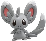 Takaratomy Pokemon Black and White Monster Collection Figure - M-022 - Chillarmy/MinccinoIMAGE