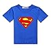 StylesILove Children Superman Inspired Boy Tee Shirt, Blue