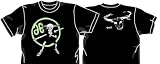 鉄コン筋クリート イタチ06 Tシャツ ブラック ： サイズ Lの画像