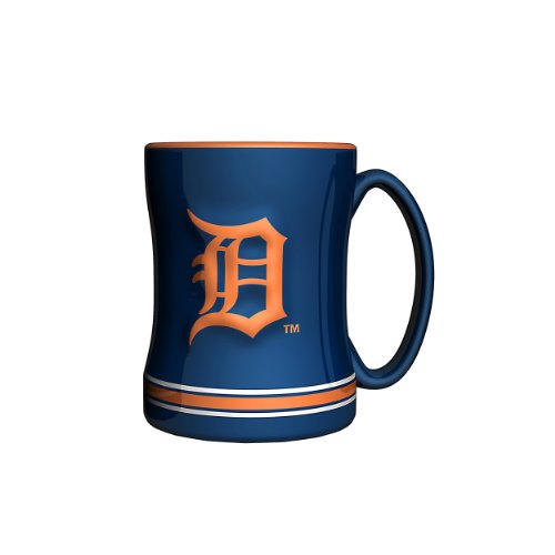 MLB Detroit Tigers Boelter Boxed Relief Sculpted Mug