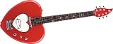 Daisy Rock Heartbreaker Artist Electric Guitar, Red Hot Red*
