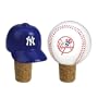 MLB New York Yankees Team Bottle Cork Set